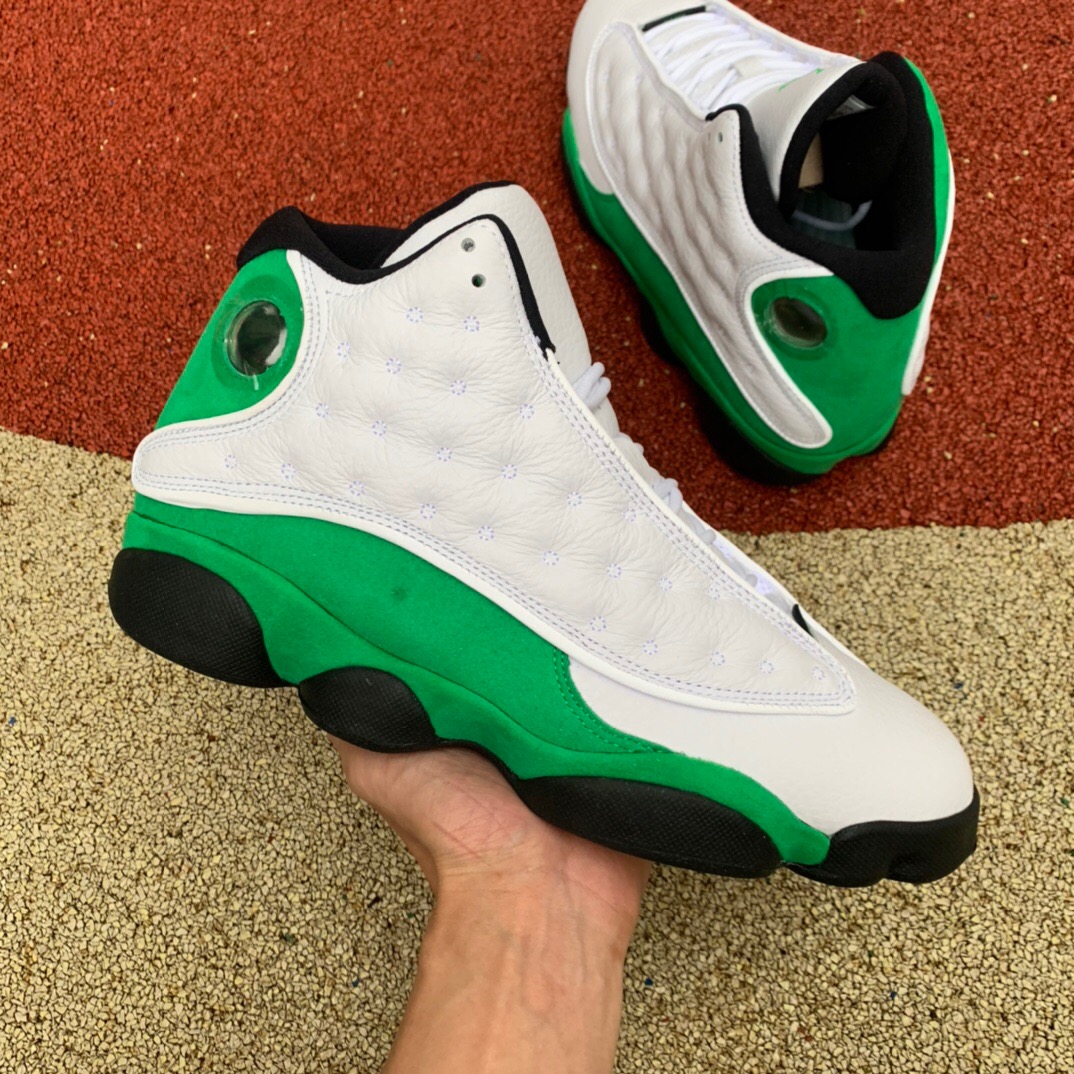 green and white basketball shoes