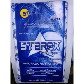 Ice Bag (SHURE, STAREX, WHITE HORSE) sold per ream/pack 2000 pcs ...