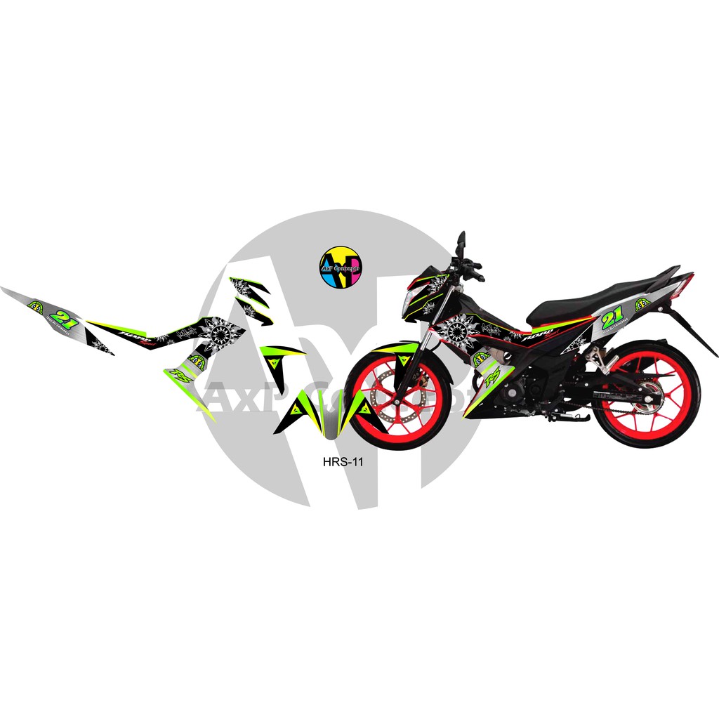 Honda RS 150 Decal Kit | Shopee Philippines