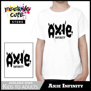 Axie Infinity Logo Shirt Kids to Adults Unisex | Shopee ...