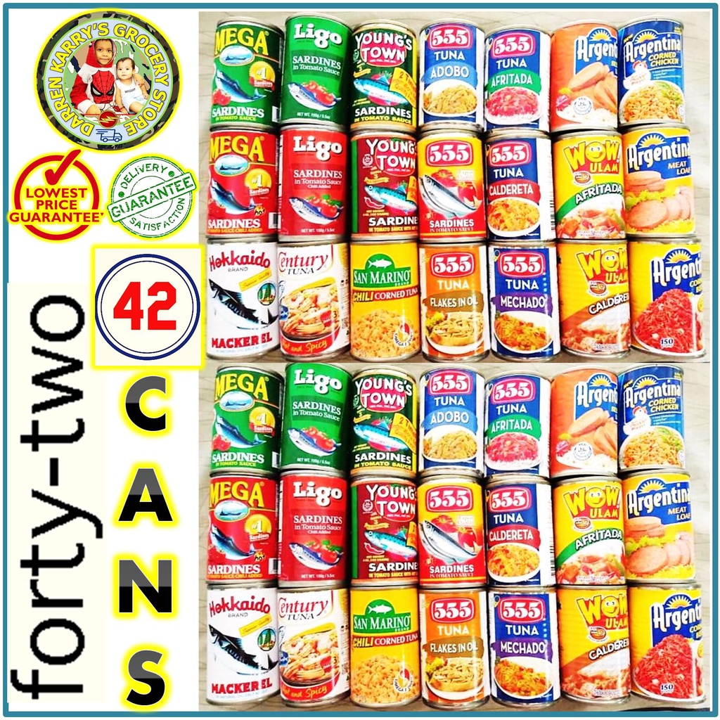 42 Canned Goods * Check the list of products for this package from