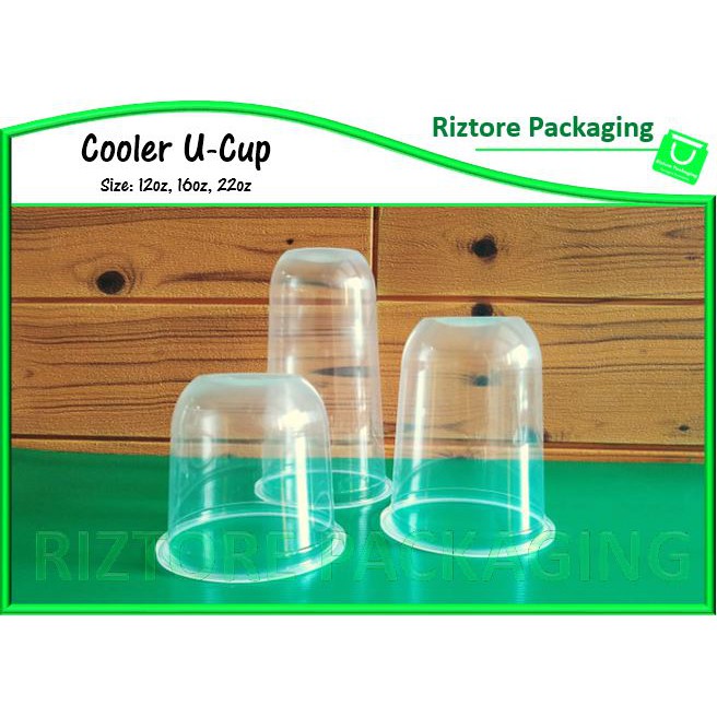 100pcs Cooler Cup 12oz 16oz 22oz and LIDs (Zagu and U-cup) | Shopee ...