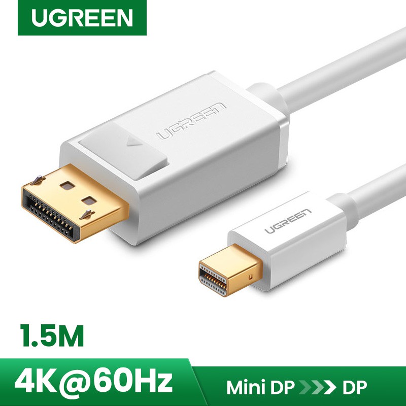 UGREEN Mini DP to DP 1.2 Cable Mini DP to DP Converter | Shopee Philippines