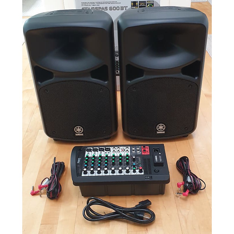 Yamaha StagePas 600BT Portable PA Speaker with Bluetooth Shopee