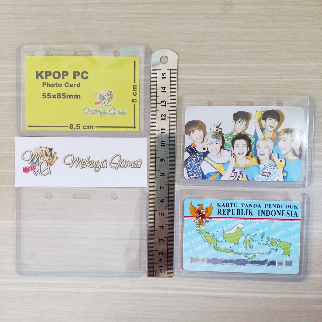 Id Landscape Toploader Card Case 54x85mm Photocard Kpop Name Tag Card A1 Shopee Philippines 0091