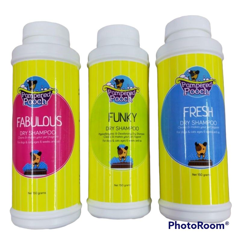 Pampered Pooch Dry Shampoo for Pets 150g (Powder) Shopee Philippines