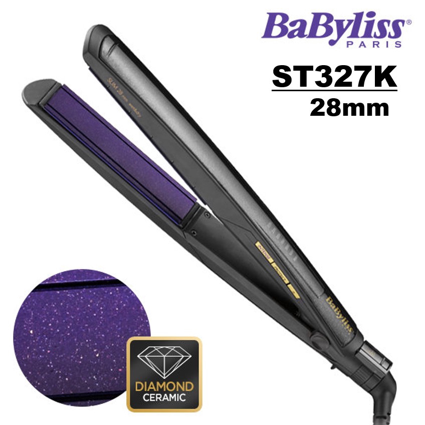 babyliss paris slim 28mm wet & dry