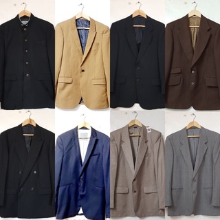 Men's  Blazer/Jacket/Coat/Tuxedo 16-22in shoulder width S-2XL (ukay/preloved)