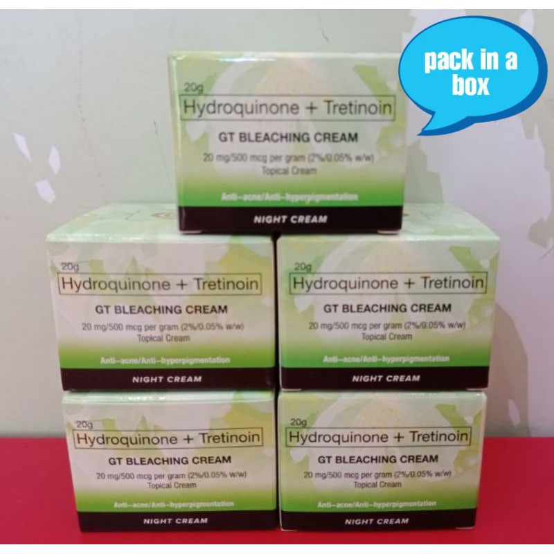 Only 192 Each If You Buy 5pcs Of Gt Bleaching Cream Shopee Philippines