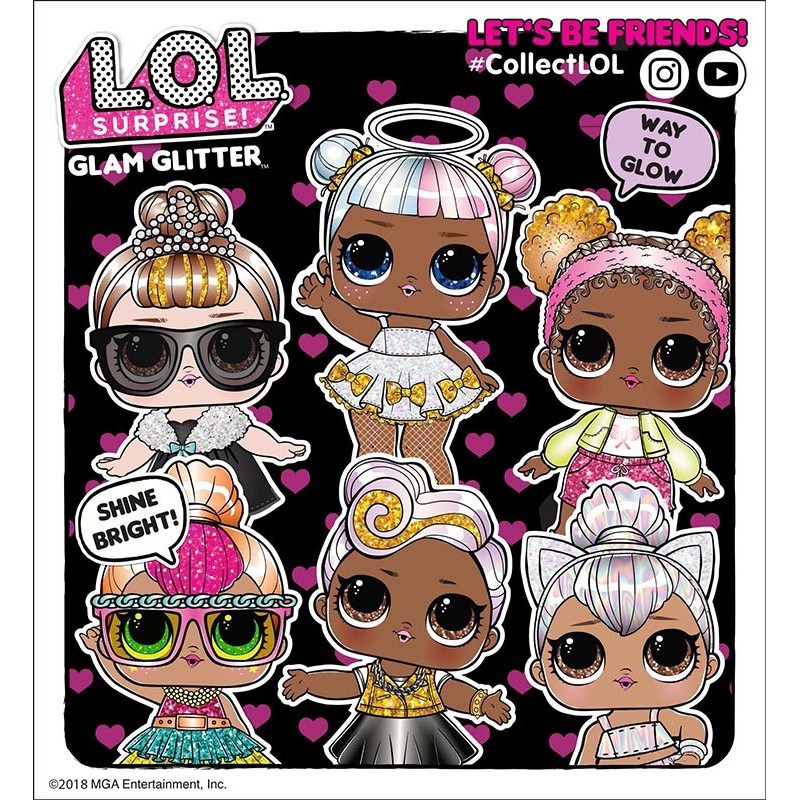 lol surprise glam glitter series