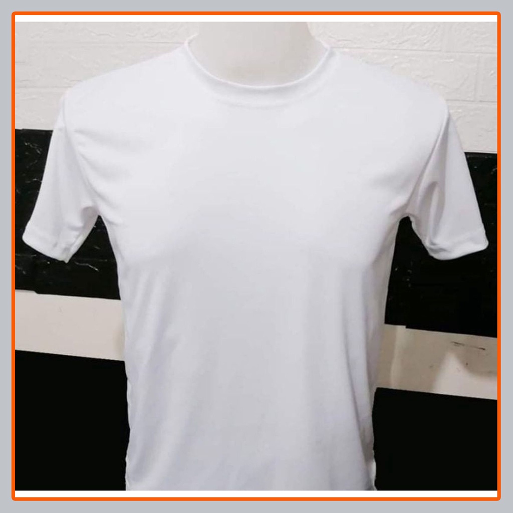 Plain White Cotton Spandex Shirt Good For Sublimation And Election Unisex For Men And Women #8