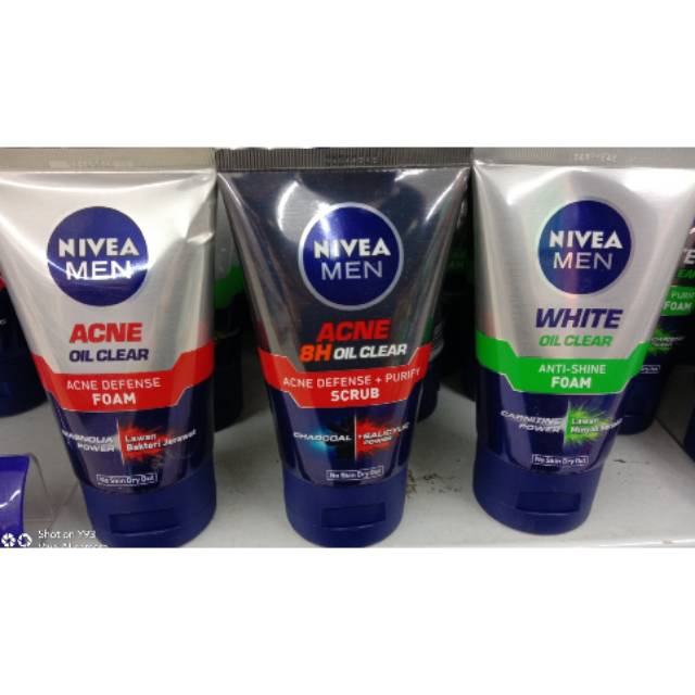 Nivea Men Facial Foam 100ml | Shopee Philippines