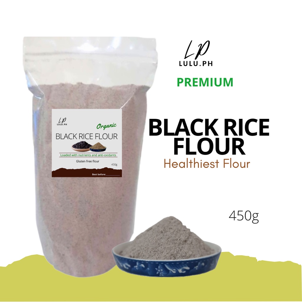 Black Rice Flour 450g Shopee Philippines