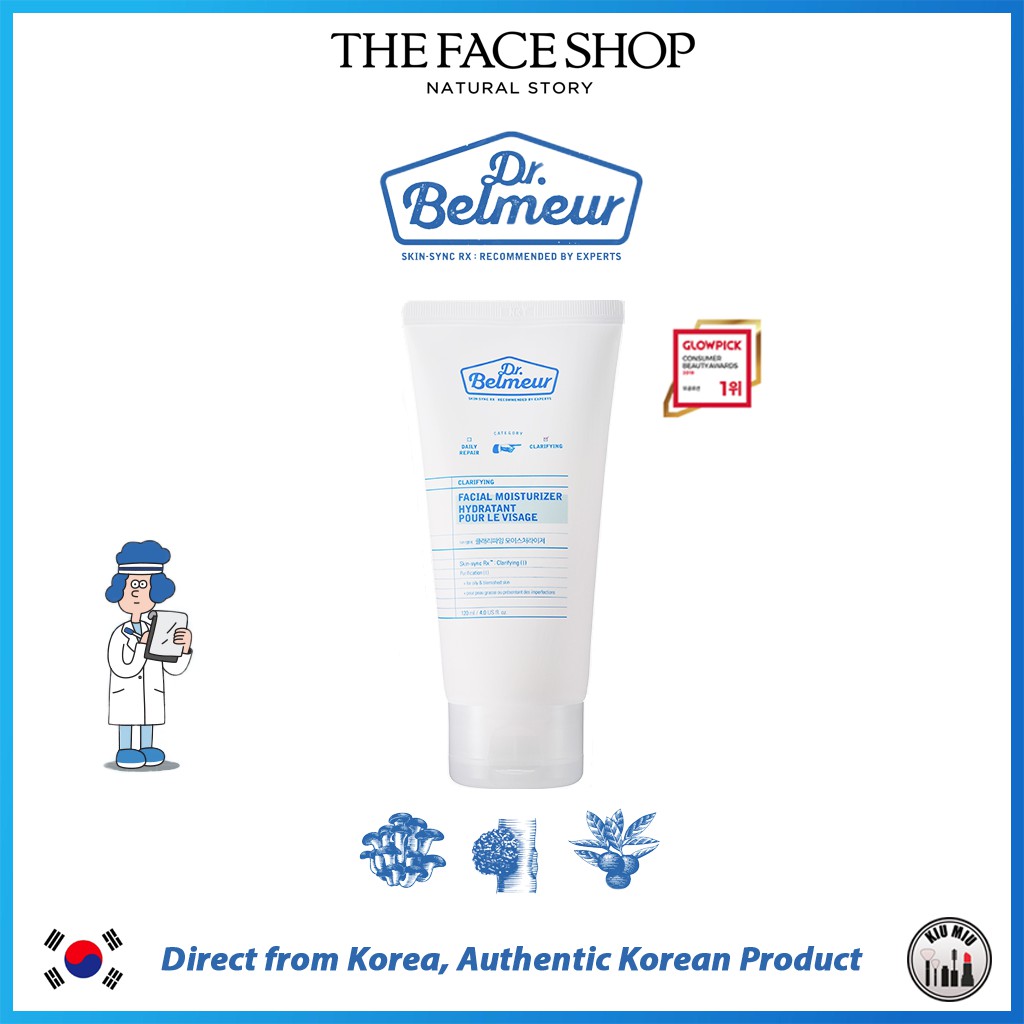 THE FACE SHOP Dr. Belmeur Clarifying Moisturizer 120ml *ORIGINAL KOREA