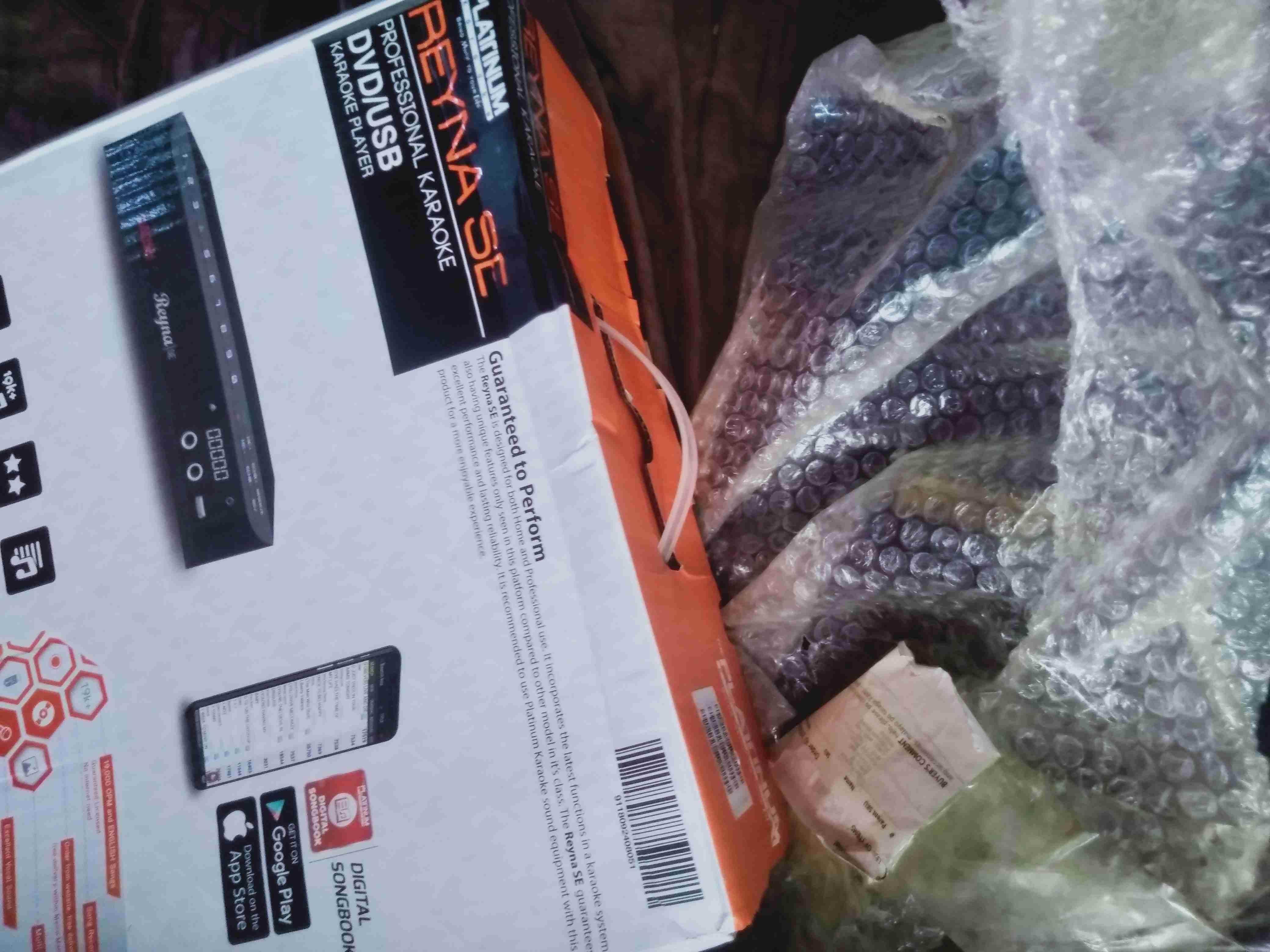 The Platinum Reyna SE Professional Karaoke Player With 17,000+ songs