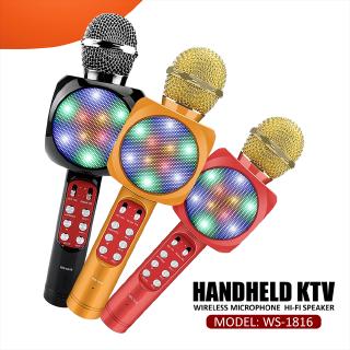 handheld ktv wireless microphone hifi speaker