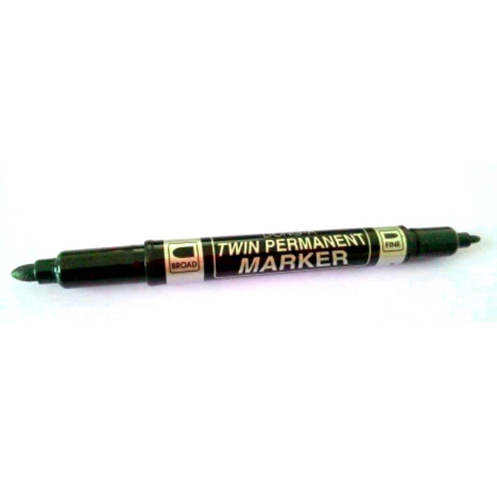 DONG A Twin Permanent Marker 1pc | Shopee Philippines