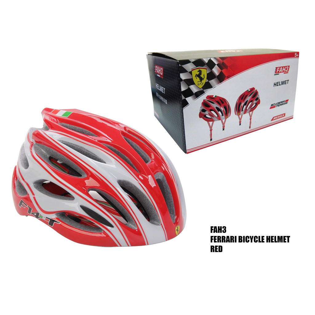 ferrari bicycle helmet