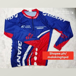 Fitness Equipment Fitness Giant Cycling Long Sleeve Half Zip 3 Pockets Dri Fit Shopee Philippines