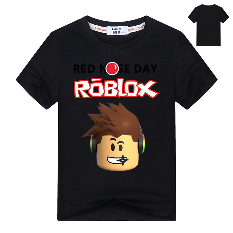 Girls Roblox Logo Game Short Sleeve T Shirt Cotton Tops Tee Shopee Philippines - kids roblox t shirt 5 13yrs