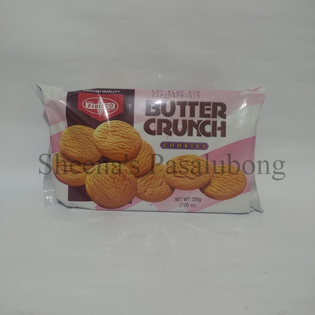 Fibisco Butter Crunch 200g | Shopee Philippines