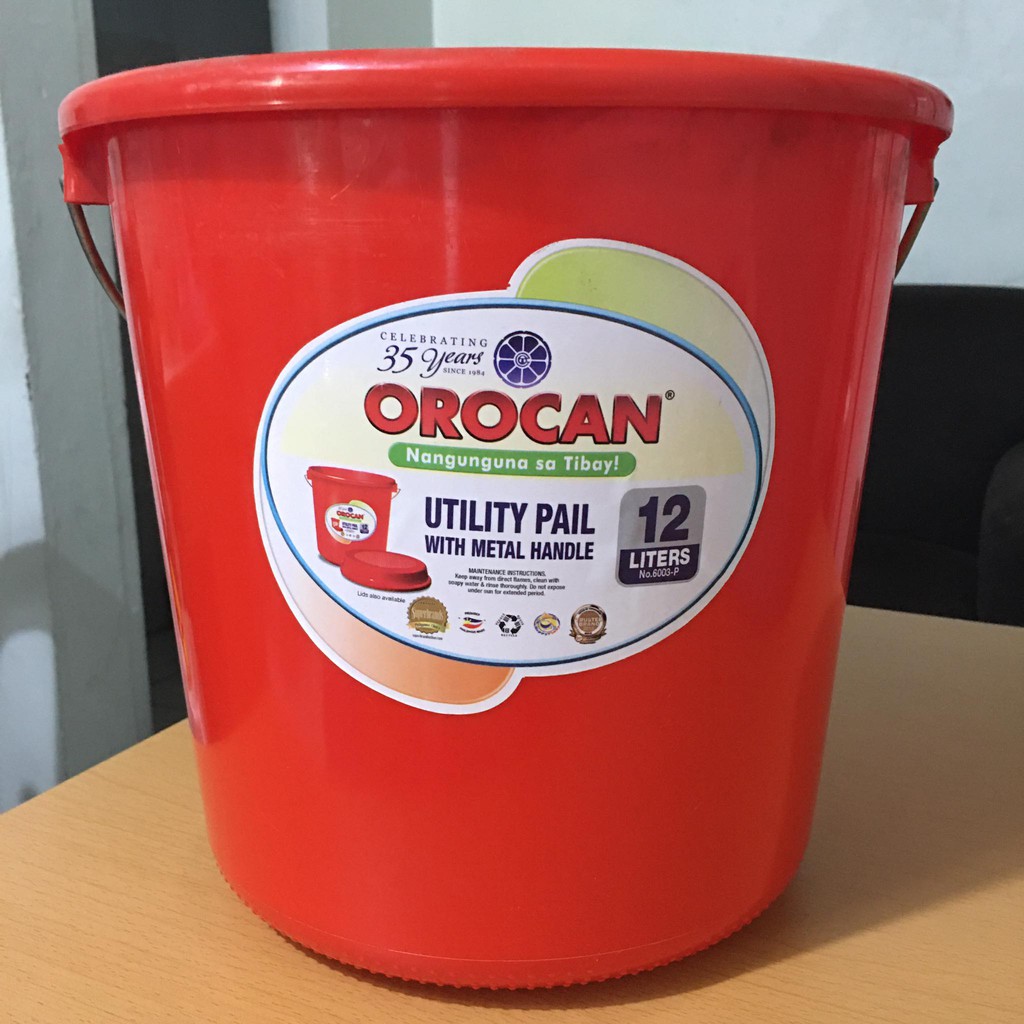 orocan-plastic-pail-12-liters-heavy-duty-shopee-philippines