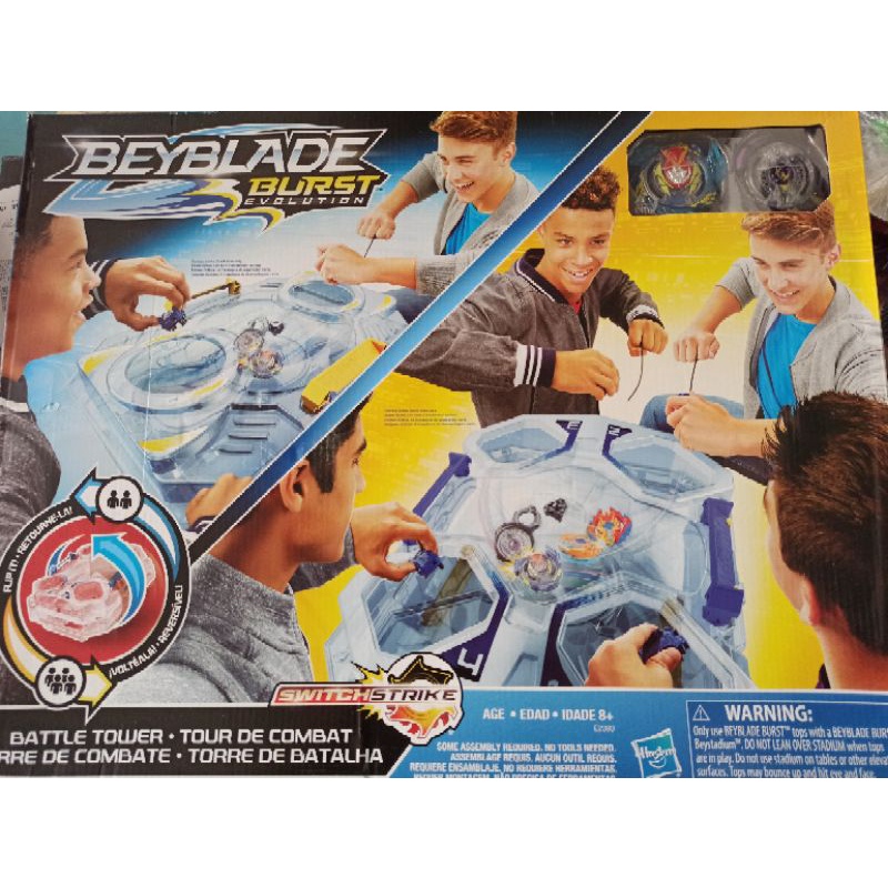 BEYBLADE BURST EVOLUTION Switchstrike Battle Tower Stadium Arena Set