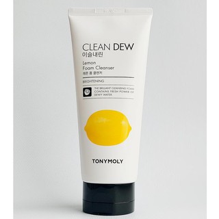 Пенка tony moly clean dew lemon с каким тонером