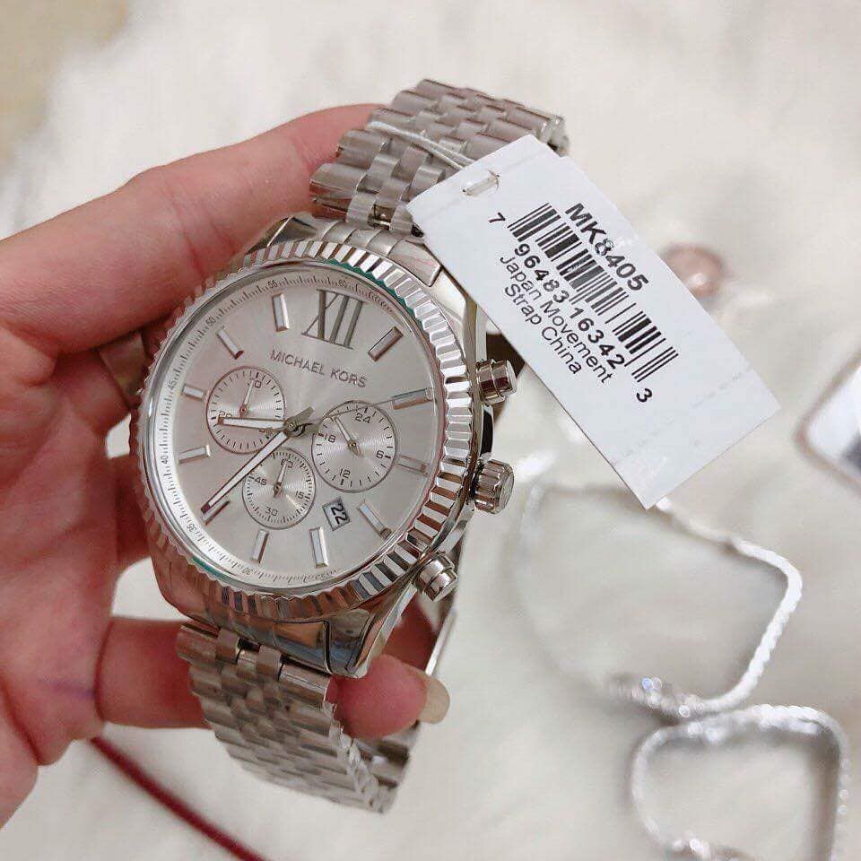 michael kors lexington silver