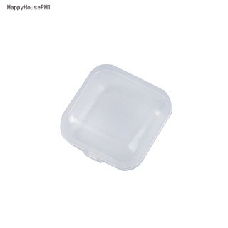 Mini Storage Ear Plug Box Plastic Box Jewelry Square Plastic Small Storage Box #7