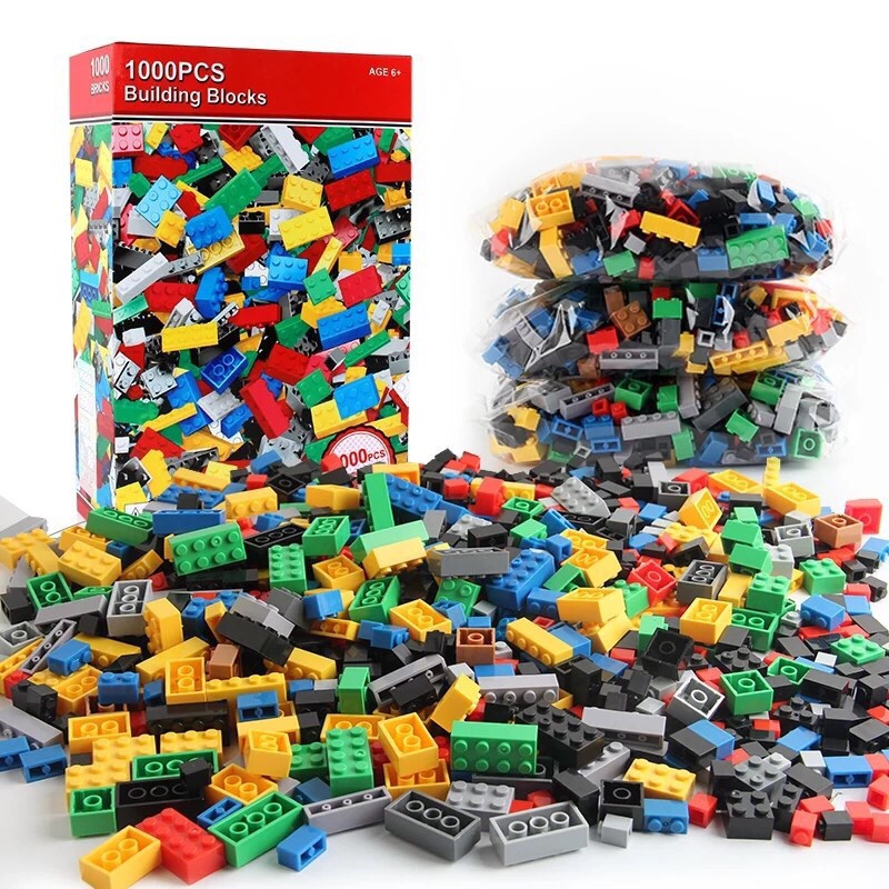 500/1000 PCS Mix Building Blocks Lego 