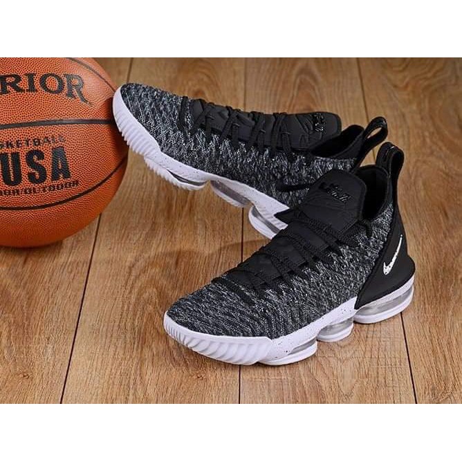 lebron 16 oreo on feet