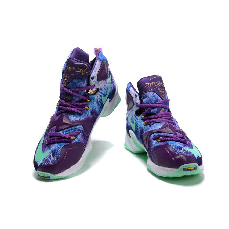 blue and purple lebrons