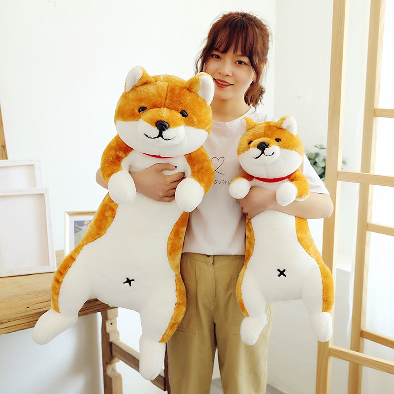 akita plush dog