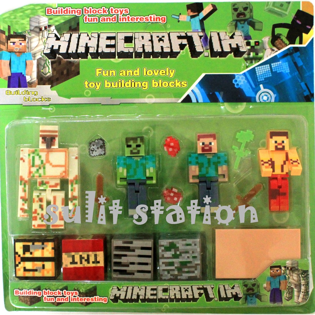 minecraft toys zombie