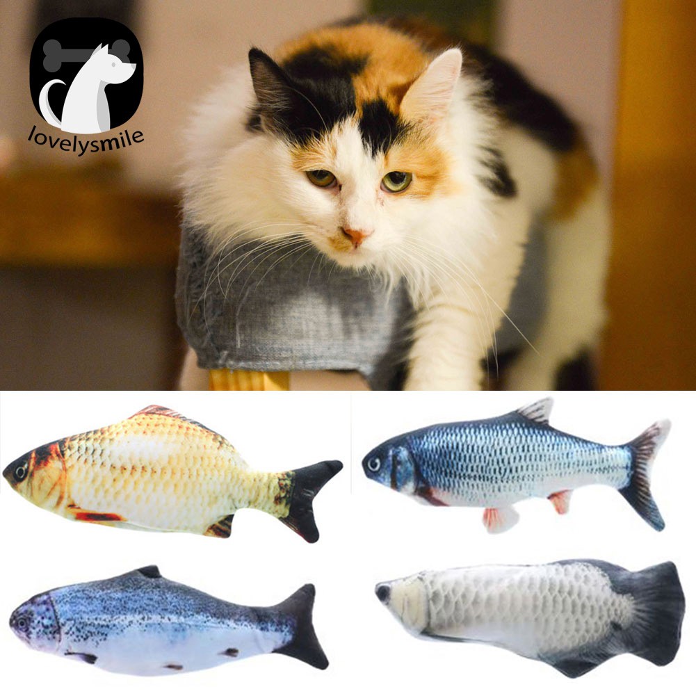 realistic plush cat