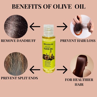 【Philippine cod】 OLIVE OIL Belleza PH HAIR TREATMENT+SUNSCREEN Remove Dryness Prevent Split end #3