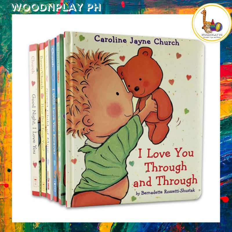 Download 6 Books Set Caroline Jayne Church Padded Board Books for
