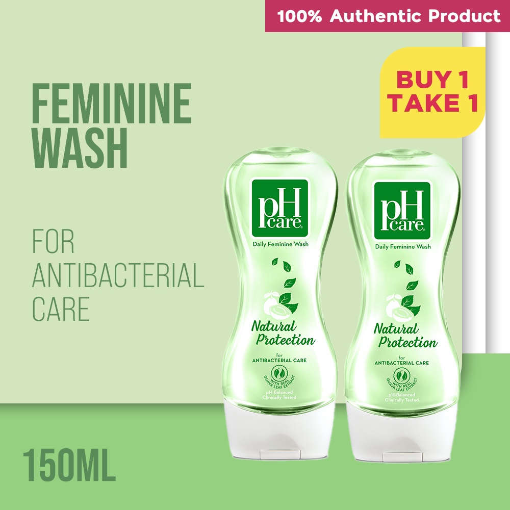 BUY 1 TAKE 1 pH Care Daily Feminine Wash Natural Protection 150mL