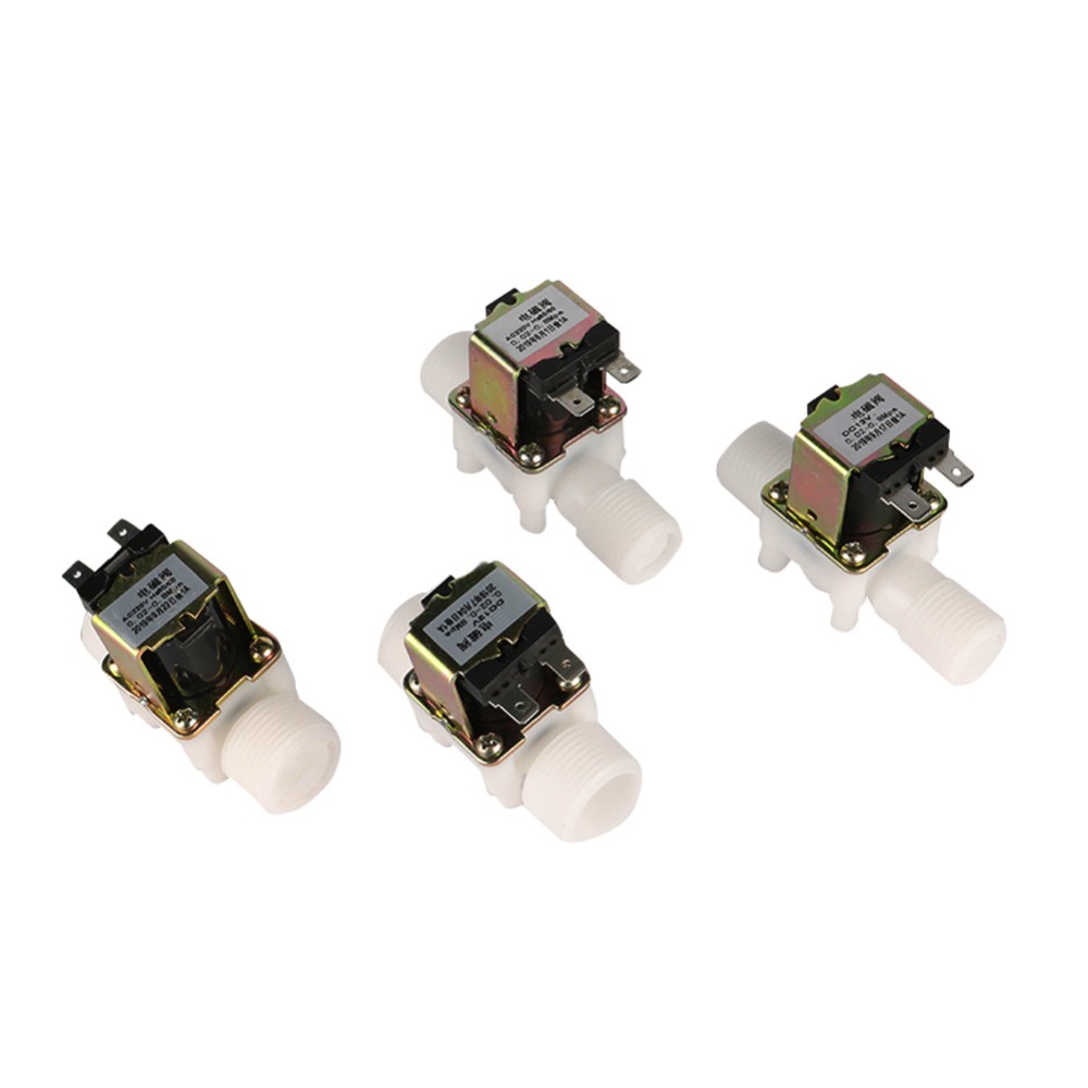 1 Pc 1/2" 3/4" Male Thread Solenoid Valve 220V/12V Water Pressure