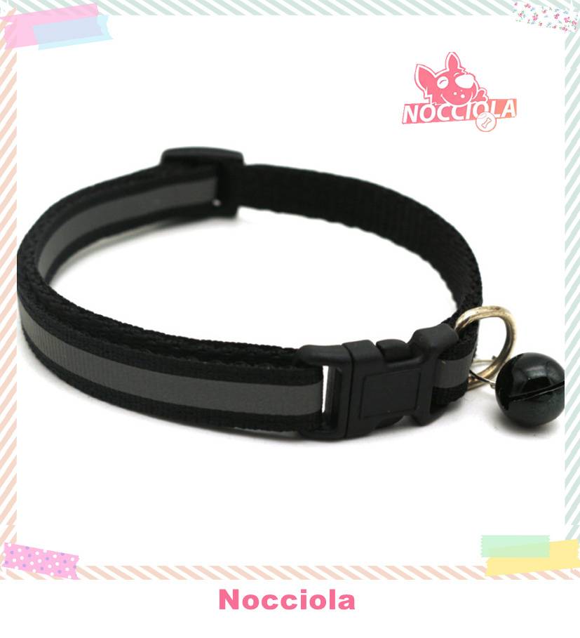 NOCCIOLA Dog and Cat Pet Collar  Adjust Safety Buckle Bell Leash for Puppy Dog and Cat Puppy #6