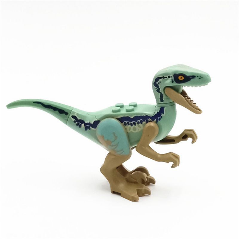 10cm Plastic Blue Mini Velociraptor Dinosaur Jurassic World Toys For Kids Shopee Philippines