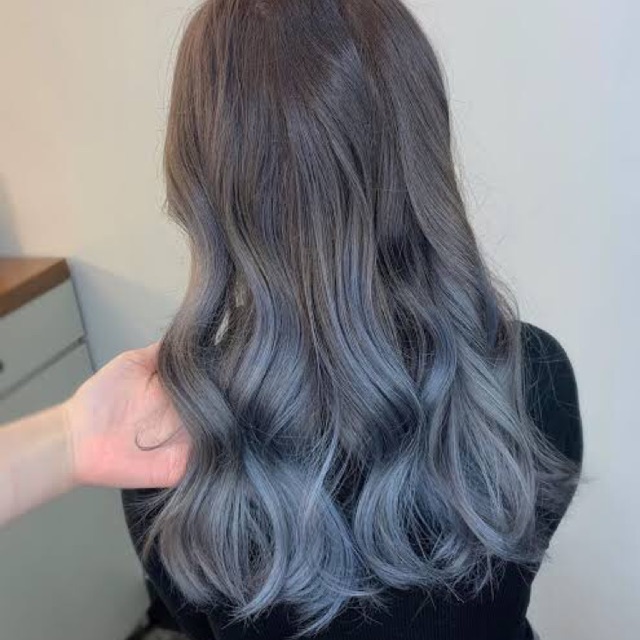 8/10 Light Ash Blue Blonde Goldmon Spa Hair Color | Shopee Philippines