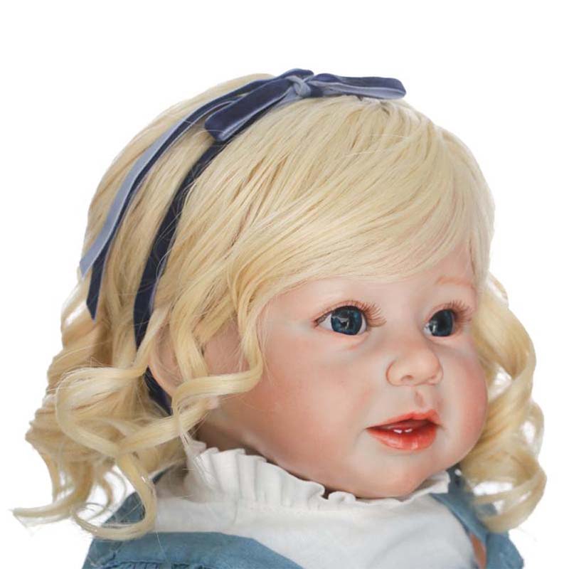 Lifelike 70cm Silicone Princess Dolls Alive 28 Reborn Girls Doll
