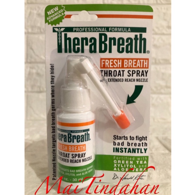 ON HAND Therabreath Fresh Breath Throat Spray, 30 ml Shopee Philippines