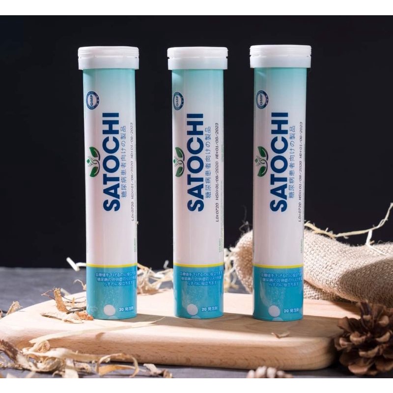 SATOCHI EFFERVESCENT TABLETS ( SUPPORT AND PREVENT DIABETIC) Shopee