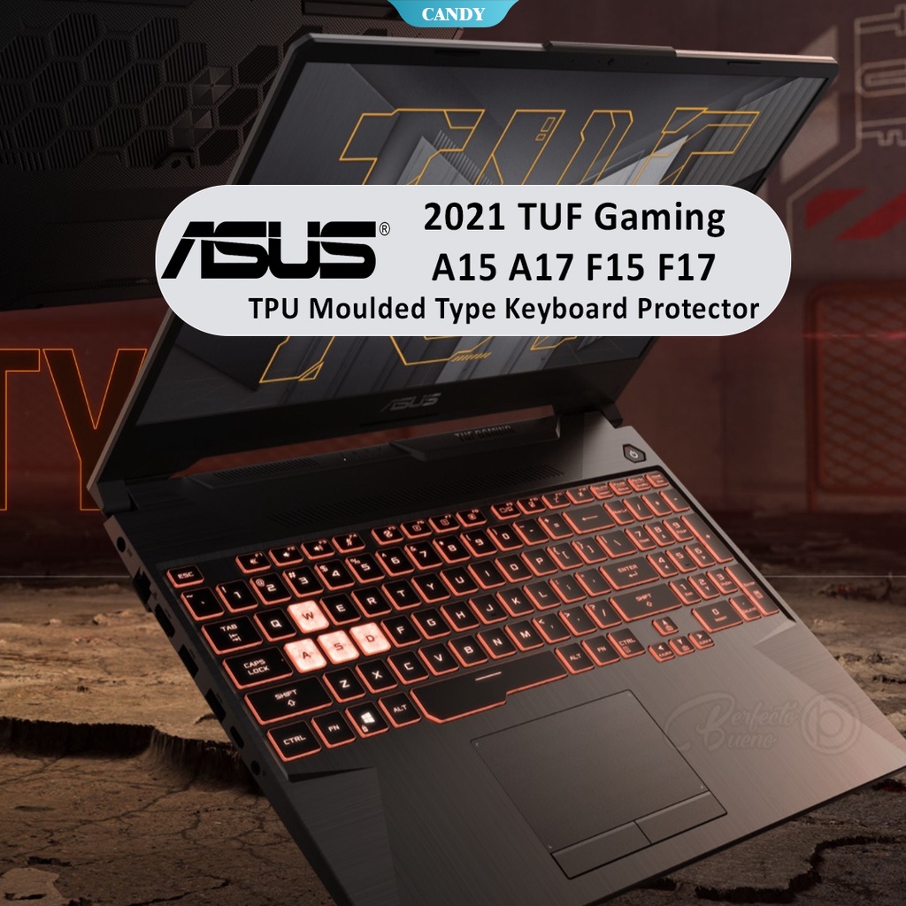 For Asus TUF Gaming A15 A17 F15 F17 FX506 FA506 FX507 FA507 15.6 Inch Full Range Laptop Silicone