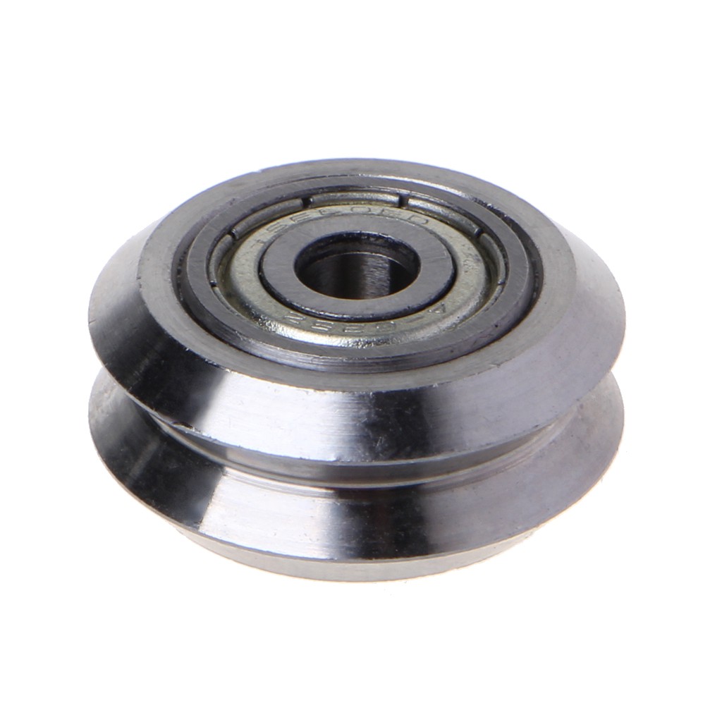 Vtype Wheel With 625ZZ Bearing Bore 5mm Double V Pulley Gear | Shopee ...