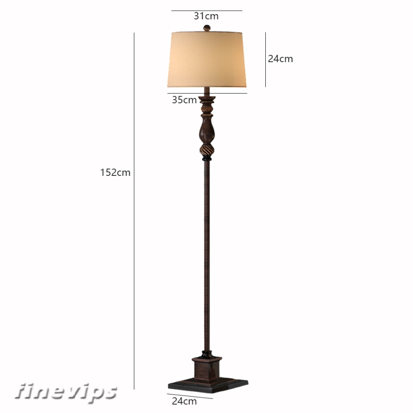 lampshade floor lamp