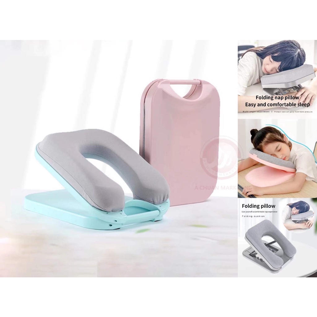 Portable Office Desk Nap Pillow for office Foldable School Desk Nap ...